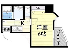 Blue西長堀  ｜ 大阪府大阪市西区本田２丁目1番6号（賃貸マンション1K・10階・24.16㎡） その2