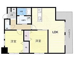 マンション北堀江 7階