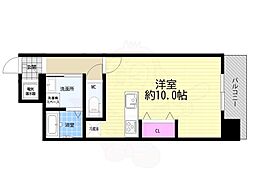 朝日プラザ高津2 ワンルームの間取図画像