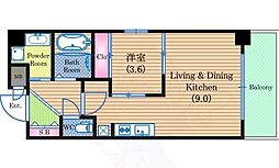 アクアプレイス南堀江 9階/-