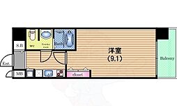 レジディア京町堀 13階/-