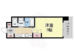 クレストコート靭公園 7階/-