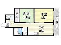 ハイツ鍛治 5階/-