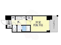 プレサンス南堀江ザ・センス 7階/-