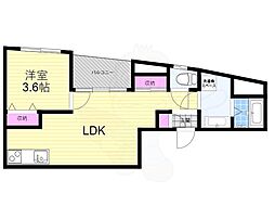 リバーサイド北堀江 3階