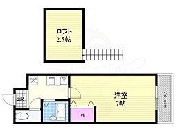 レスポワル新町 4階/-