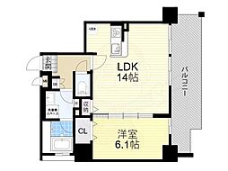 エルデ北堀江 8階/-