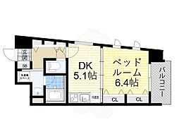 レジデンス本町靭公園 6階
