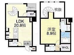 RIDGE北堀江 13階