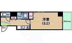 セレッソコート西心斎橋 8階/-