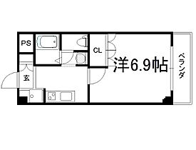 アプリコットジャム(Apricot Jam) 105 ｜ 京都府京田辺市東西神屋（賃貸マンション1K・1階・24.75㎡） その2