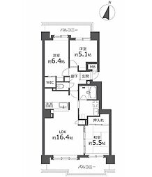 間取図画像 3LDK