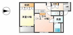 ルーラルハイツ 103 ｜ 福井県越前市瓜生町26-17-1（賃貸マンション1LDK・1階・46.40㎡） その2