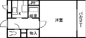 プロムナードハイツ 207 ｜ 福井県越前市村国3丁目15-1（賃貸マンション1K・2階・30.30㎡） その2