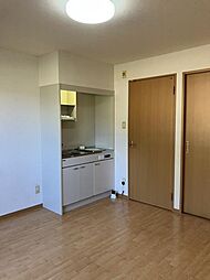 ベルメゾン 206 2階ワンルームの寝室