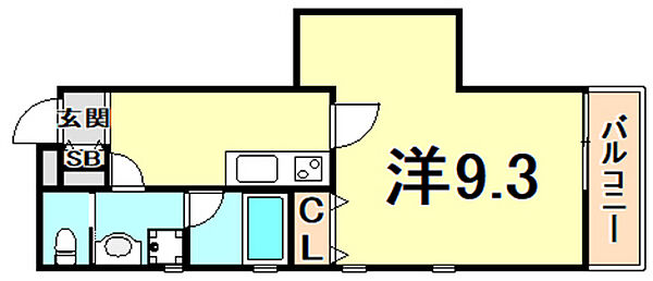 Ｒｅａ－Ｇｒａｎｚ甲子園口 101｜兵庫県西宮市甲子園口４丁目(賃貸マンション1K・1階・31.00㎡)の写真 その2