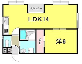 芦屋ニューコーポII番館 201 ｜ 兵庫県芦屋市打出町（賃貸マンション1LDK・2階・47.27㎡） その2