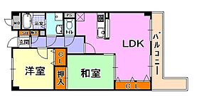 セレッソカージェ芦屋 103 ｜ 兵庫県芦屋市川西町（賃貸マンション2LDK・1階・61.06㎡） その2