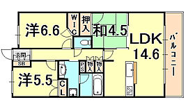 ブランズ西宮北口 602 ｜ 兵庫県西宮市芦原町（賃貸マンション3LDK・6階・71.85㎡） その2