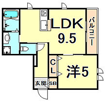 パルティーレ 205 ｜ 兵庫県西宮市天道町（賃貸マンション1LDK・2階・39.90㎡） その2