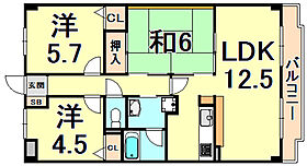 ココ西宮 406 ｜ 兵庫県西宮市柳本町（賃貸マンション3LDK・4階・65.53㎡） その2