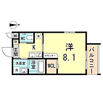 ワコーレヴィータ西宮ＥＡＳＴ 106 ｜ 兵庫県西宮市城ケ堀町（賃貸マンション1K・1階・25.46㎡） その2