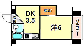 アリスエ御影 203 ｜ 兵庫県神戸市東灘区御影２丁目（賃貸マンション1DK・2階・21.76㎡） その2