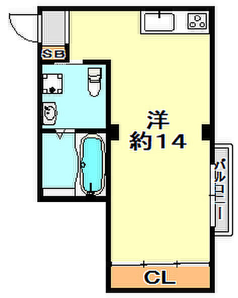 ハイツオークラしのはら 102｜兵庫県神戸市灘区篠原本町２丁目(賃貸マンション1R・1階・31.00㎡)の写真 その2