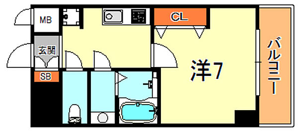 Ｌｕｘｅ芦屋南 410｜兵庫県神戸市東灘区深江本町１丁目(賃貸マンション1K・4階・24.64㎡)の写真 その2