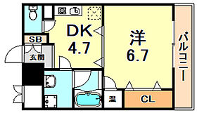 モアライフ魚崎 606 ｜ 兵庫県神戸市東灘区魚崎西町３丁目（賃貸マンション1DK・6階・27.75㎡） その2