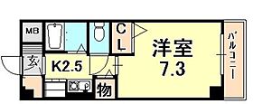 パル住吉 302 ｜ 兵庫県神戸市東灘区住吉本町１丁目（賃貸マンション1K・3階・22.50㎡） その2