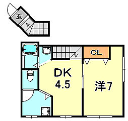 うえむらハイツ 2階