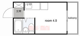 モンティーヌ新在家 1107 ｜ 兵庫県神戸市灘区新在家南町４丁目（賃貸マンション1R・11階・10.38㎡） その2