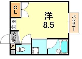 ラムールイワヤ 102 ｜ 兵庫県神戸市灘区岩屋北町３丁目（賃貸アパート1R・1階・22.77㎡） その2