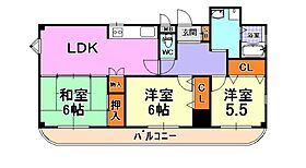 ツインレジデンス魚崎 2B ｜ 兵庫県神戸市東灘区魚崎中町４丁目（賃貸マンション3LDK・2階・69.02㎡） その2