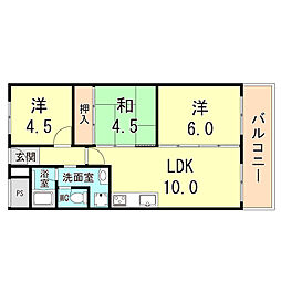 御影プライムハイツ 5階