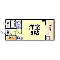 キューブ芦屋2階3.6万円
