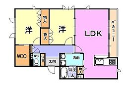 ノエ シャテル岩園B 2階