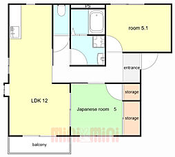エスト芦屋Ａ 2階