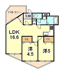 ガーデンコート岡本 3階