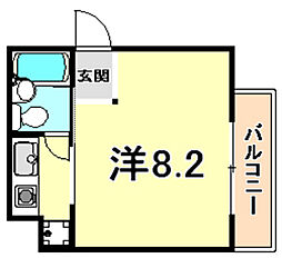 間取図画像 ワンルーム