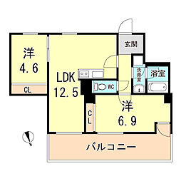 ウィステリア神戸湊川 4階