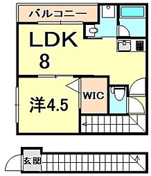 ＡＬＥＧＲＩＡ仁川 2階