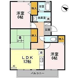 ジュネス・マノアールI　B棟 2階