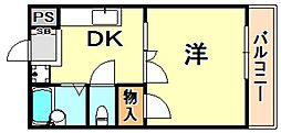 間取図画像 1DK