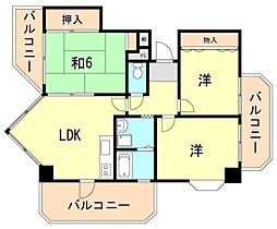 間取図画像 3LDK