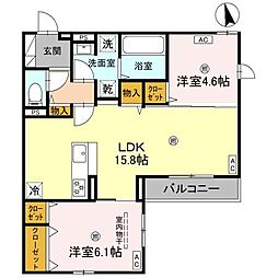 クラシスト甲子園一番町II 2階/201