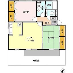 クレールプラザ立花 B棟 1階