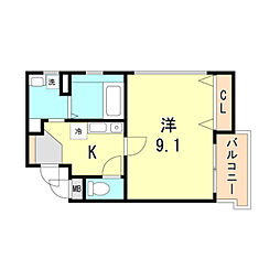 プランドール大原 3階