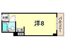 フリードム西宮 2階